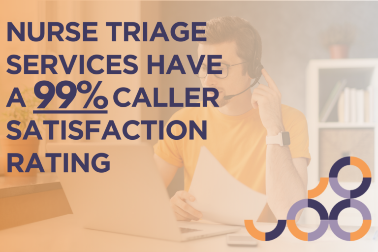 Nurse triage services have a 99% caller satisfaction rating