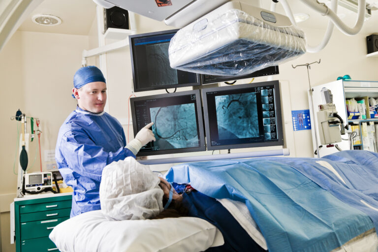 Cathlab in modern hospital